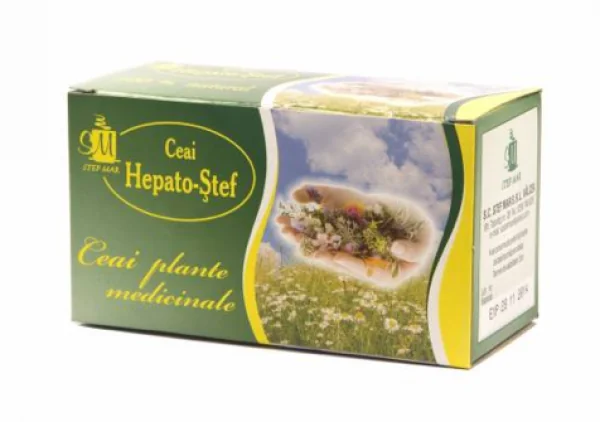 StefMar Ceai hepatic 20 plicuri
