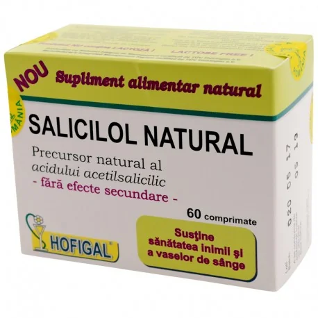 Hofigal Salicilol Natural 60 comprimate