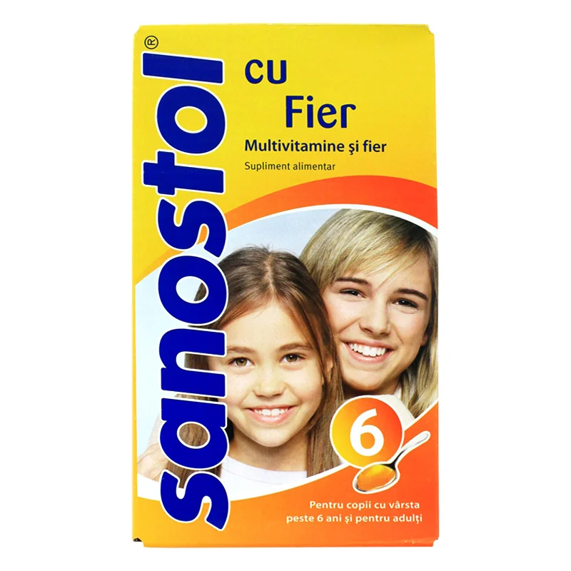 Sanostol cu fier sirop 230 ml