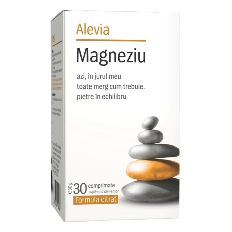 Alevia Magneziu 30 comprimate