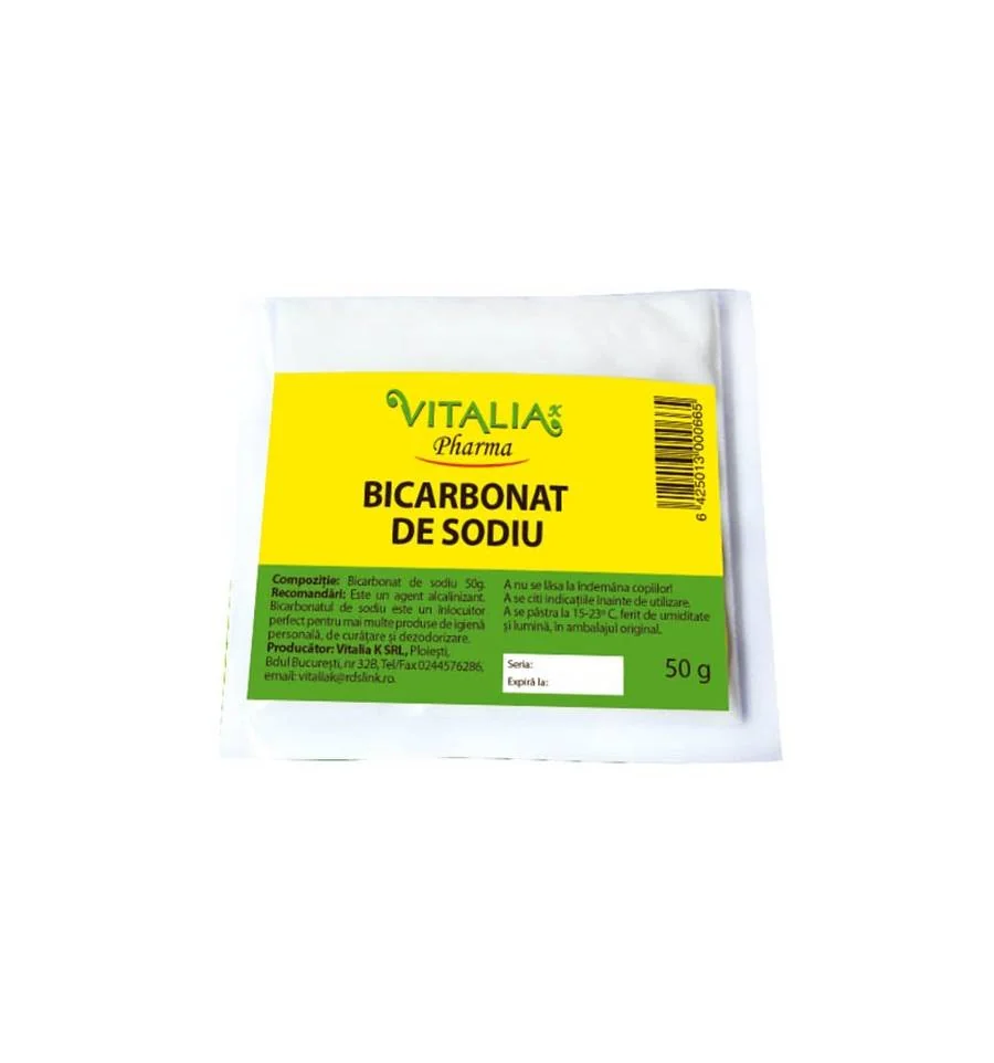 Vitalia Pharma Bicarbonat de sodiu 50 g