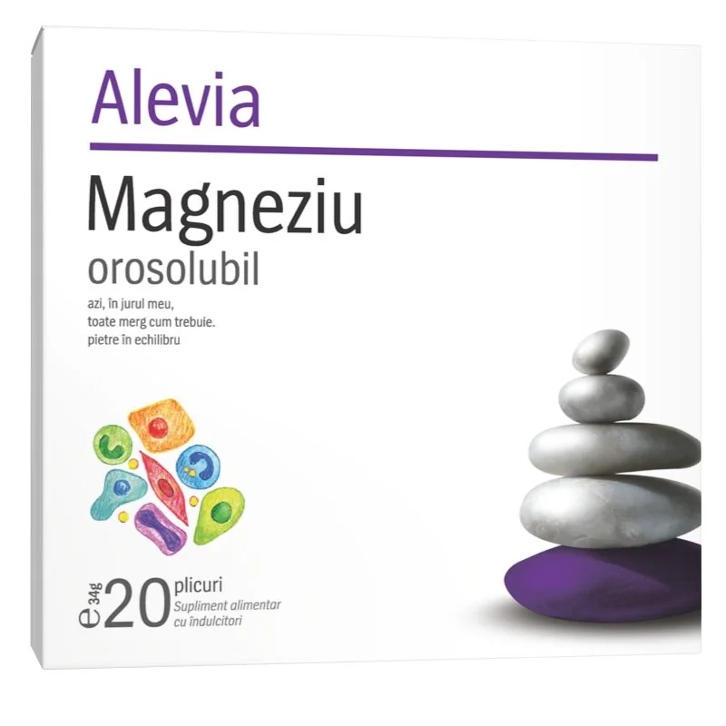Alevia Magneziu 300 mg 20 plicuri