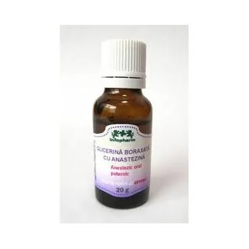 Infofarm Glicerina Boraxata cu Nistatina si Anestezina 20 g