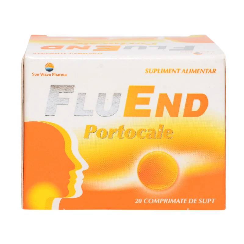 FluEnd Portocale 20 Comprimate