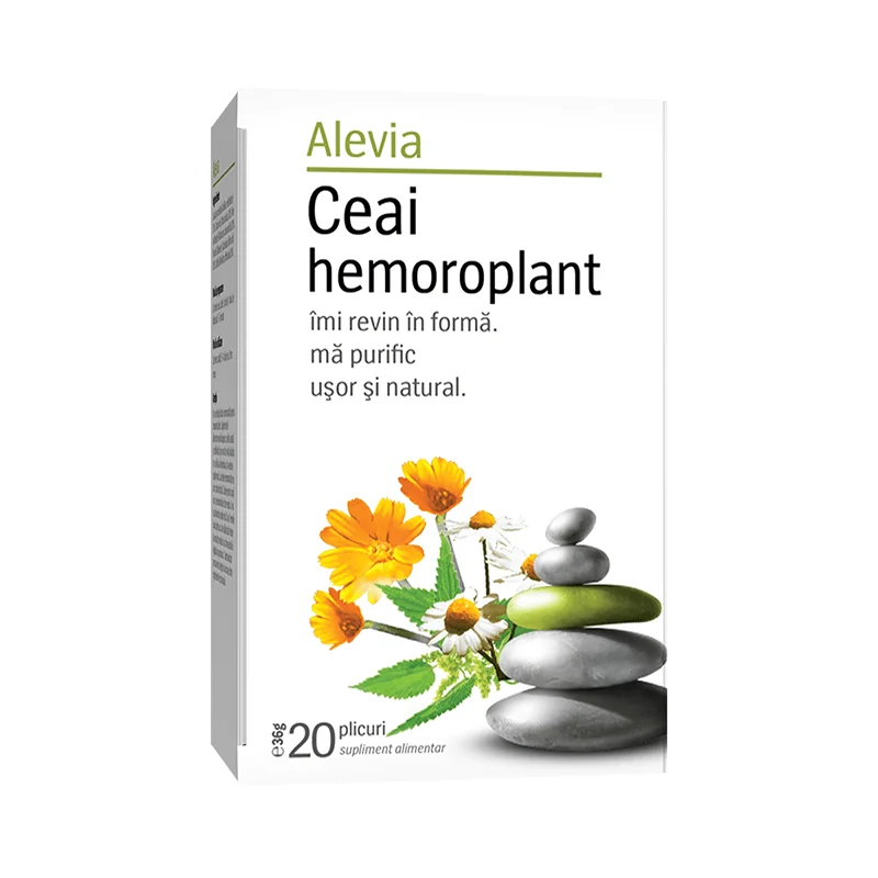 Alevia Ceai hemoroplant 20 plicuri