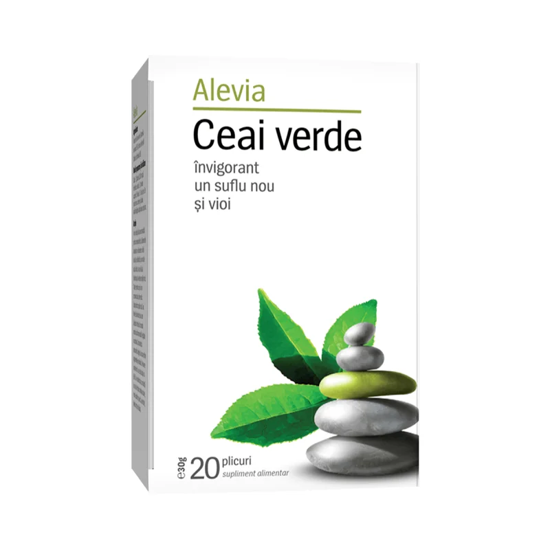 Alevia Ceai verde 20 plicuri