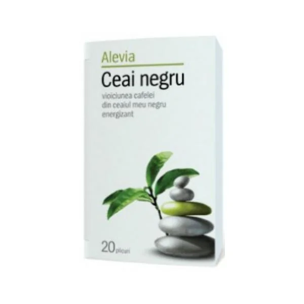 Alevia Ceai negru 20 plicuri