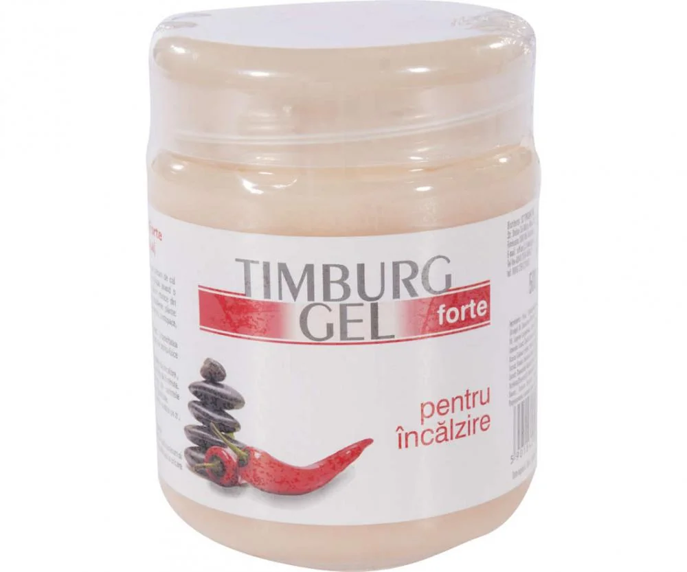 Timburg Gel Rosu Forte pentru incalzire 500 ml