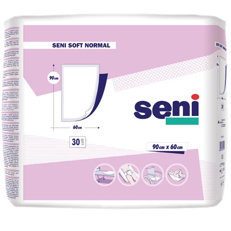 Seni Soft Normal Aleze igienice 90 cm x 60 cm 30 bucati