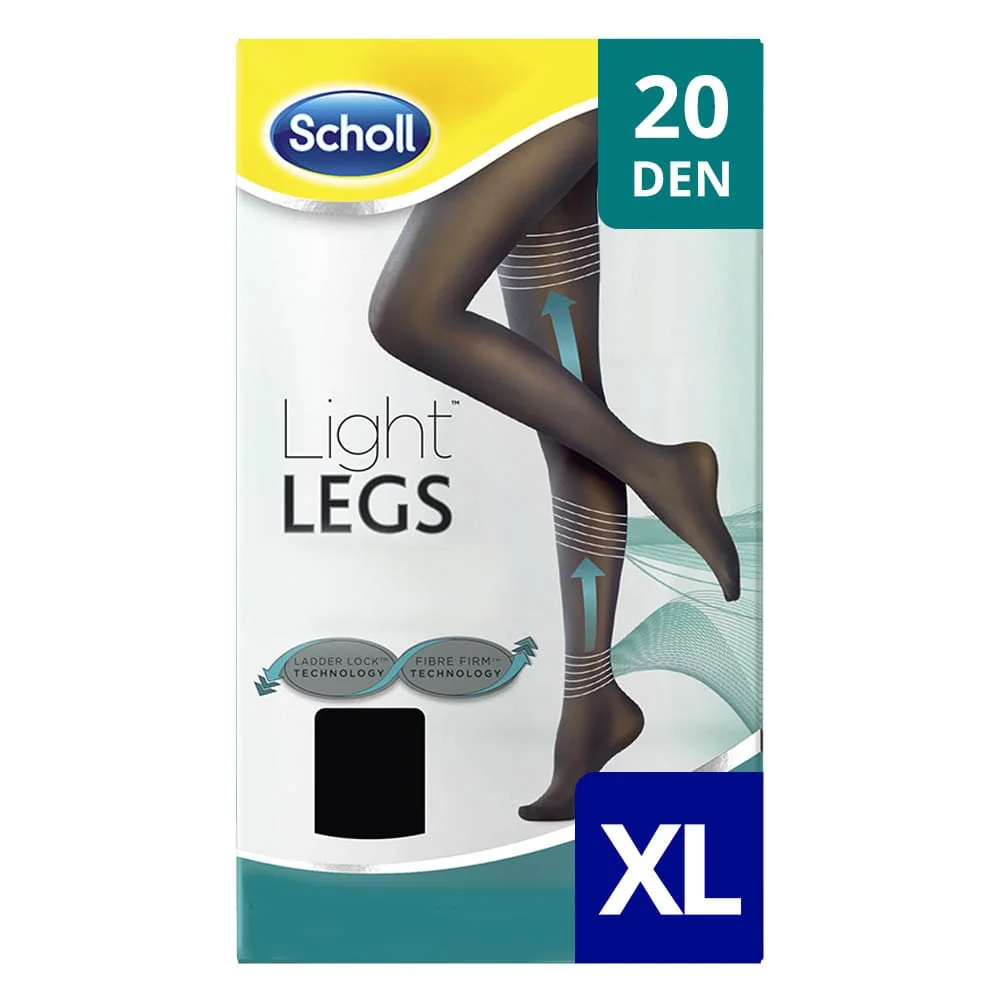 Scholl Light Legs Ciorapi compresivi 20 DEN ""XL""