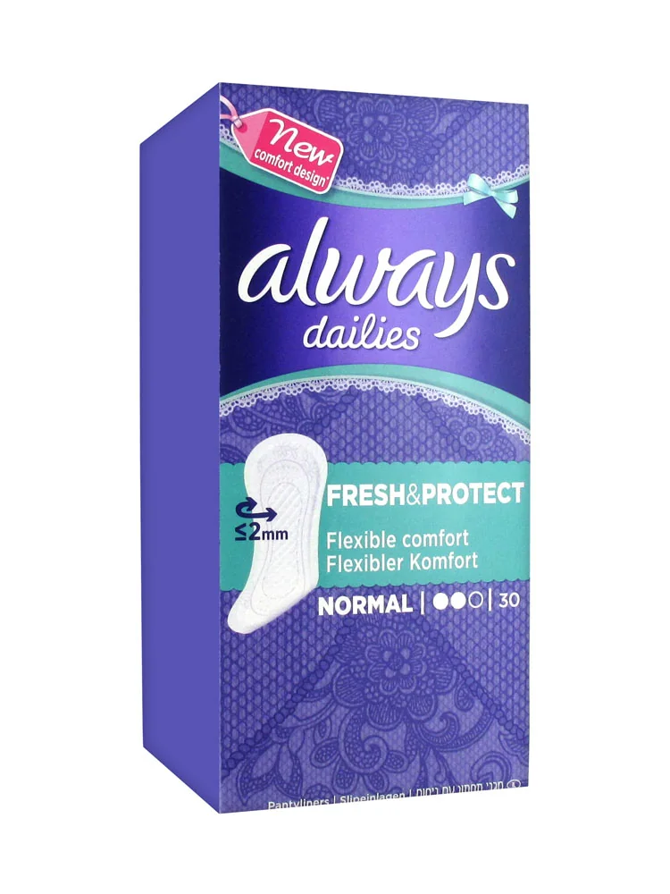 Always Dailies Fresh & Protect normal 30 bucati