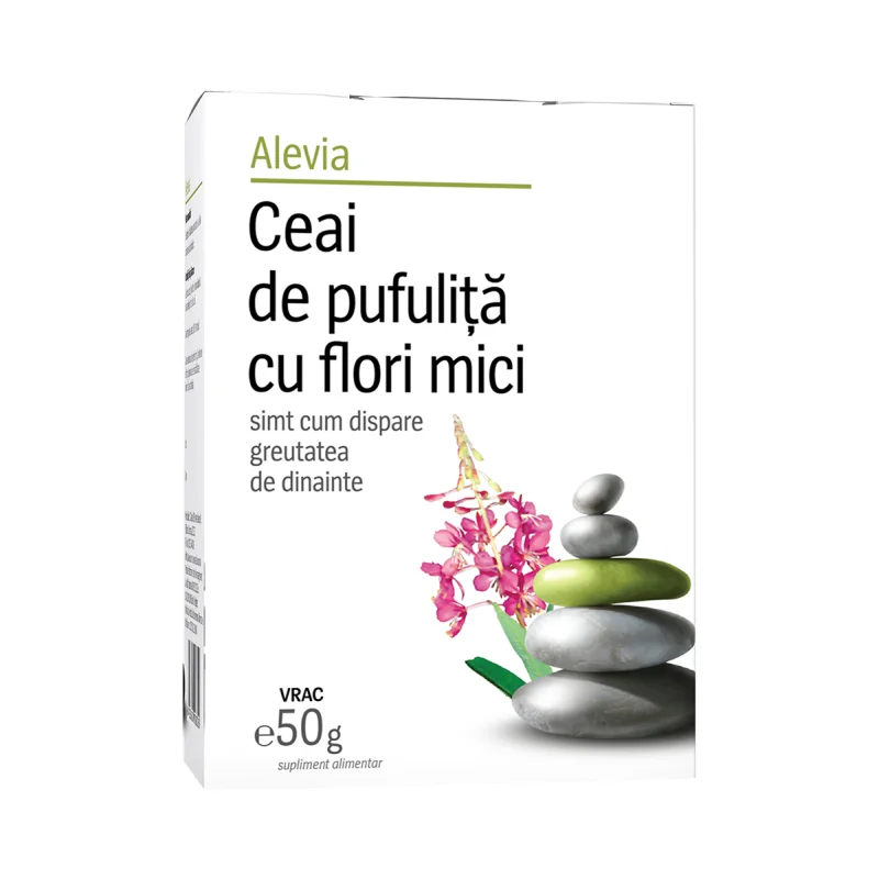 Alevia Ceai de pufulita cu flori mici 50 g