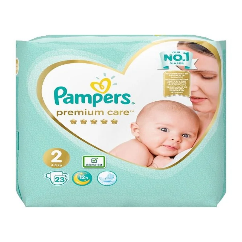 Pampers Premium Care New Baby Scutece nr.2 4-8 kg 23 bucati