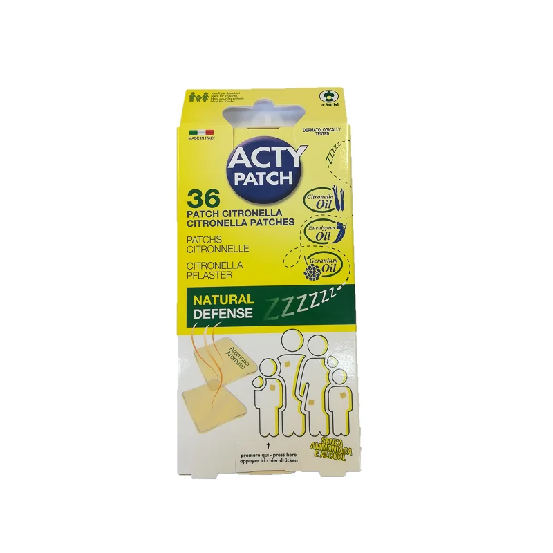 ActyPatch plasturi impotriva tantarilor 6 bucati/folie  - 6 folii