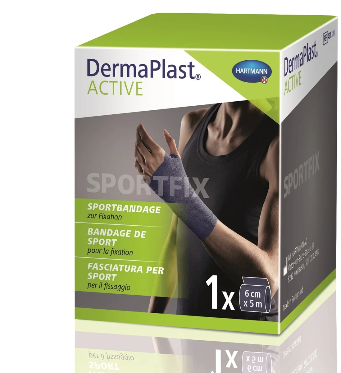 Hartman DermaPlast Active Sportfix Bandaj pentru fixare 6 cm x 5 m