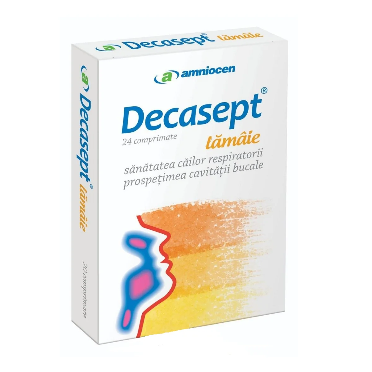 Decasept Lamaie 24 comprimate