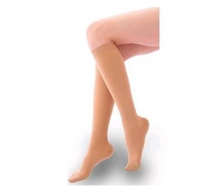 Alina Ciorapi 15/20 pana la genunchi normali lungime 36 - 40cm bej ""XXL""