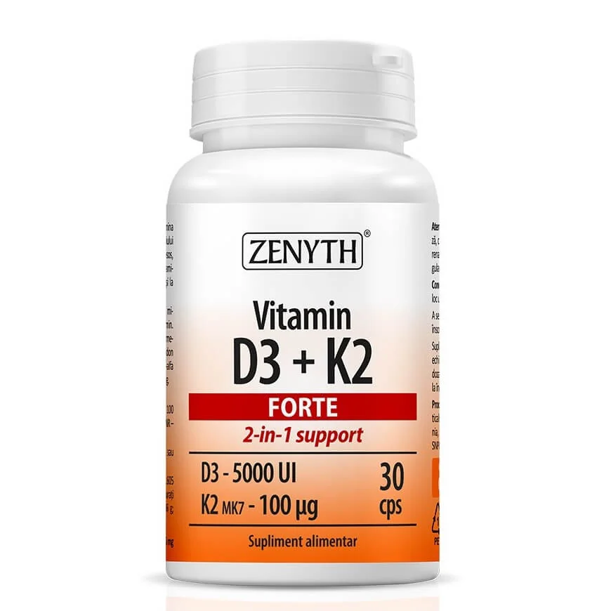 Vitamina D3 + K Forte 30 capsule