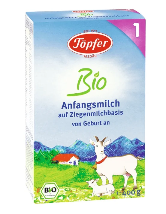 Topfer Bio 1 Lapte de capra 0+ luni 400 g