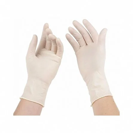 Polycare Manusi examinare latex nupudrate ""M"" 100 bucati