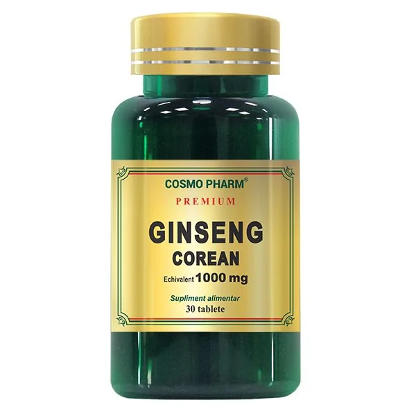 Ginseng Corean 1000 mg 30 capsule