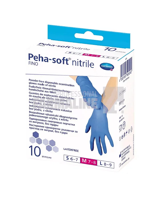 Hartmann Peha-Soft Nitrile Fino Manusi M 10 bucati