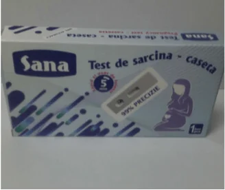 Sana Test Sarcina caseta