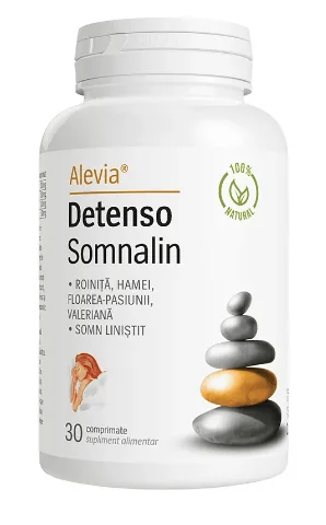 Alevia Detenso Somnalin 30 comprimate