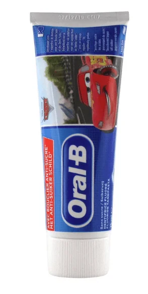 Oral B Pasta Dinti Kids Cars 3+ ani 75 ml