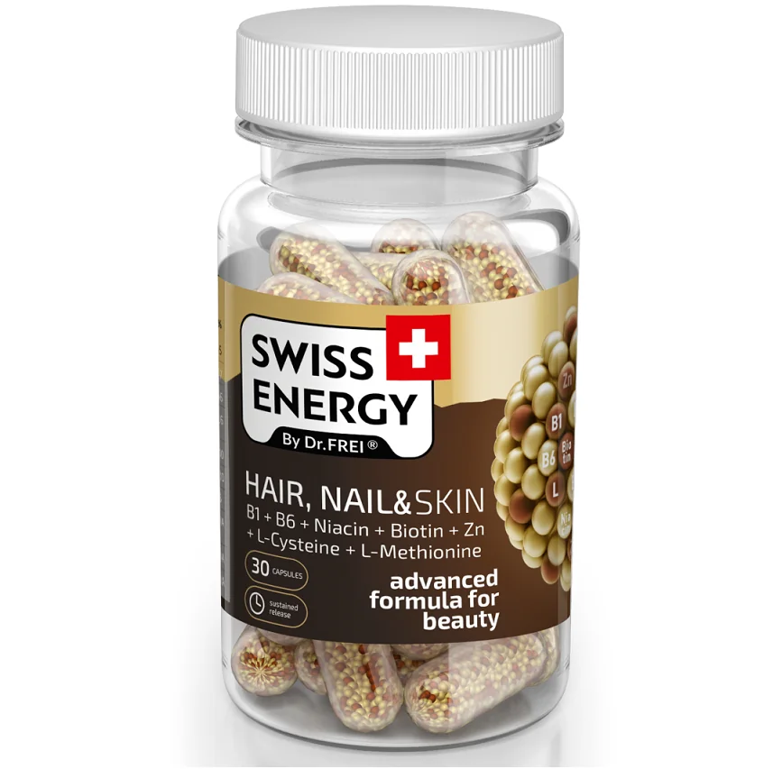 Swiss Energy Hair, Nail & Skin 30 capsule