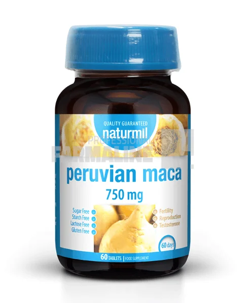 Maca 750 mg 60 tablete