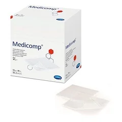 Hartmann Medicomp Comprese  sterile 10 cm x 10cm 25 bucati