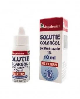 Colargol 1% solutie 10 ml