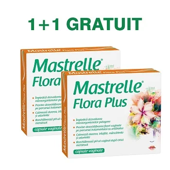 Mastrelle Flora Plus 10 capsule vaginale oferta 1+1 pentru tine