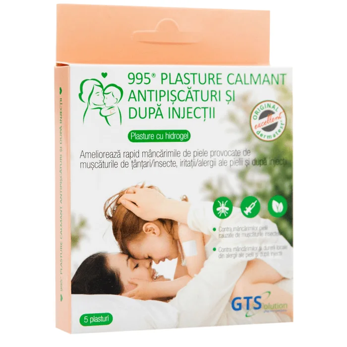 Plasture calmant antipiscaturi si dupa injectii 5 bucati