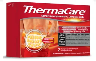 Thermacare Comprese calde pentru partea inferioara a spatelui si sold 2 bucati