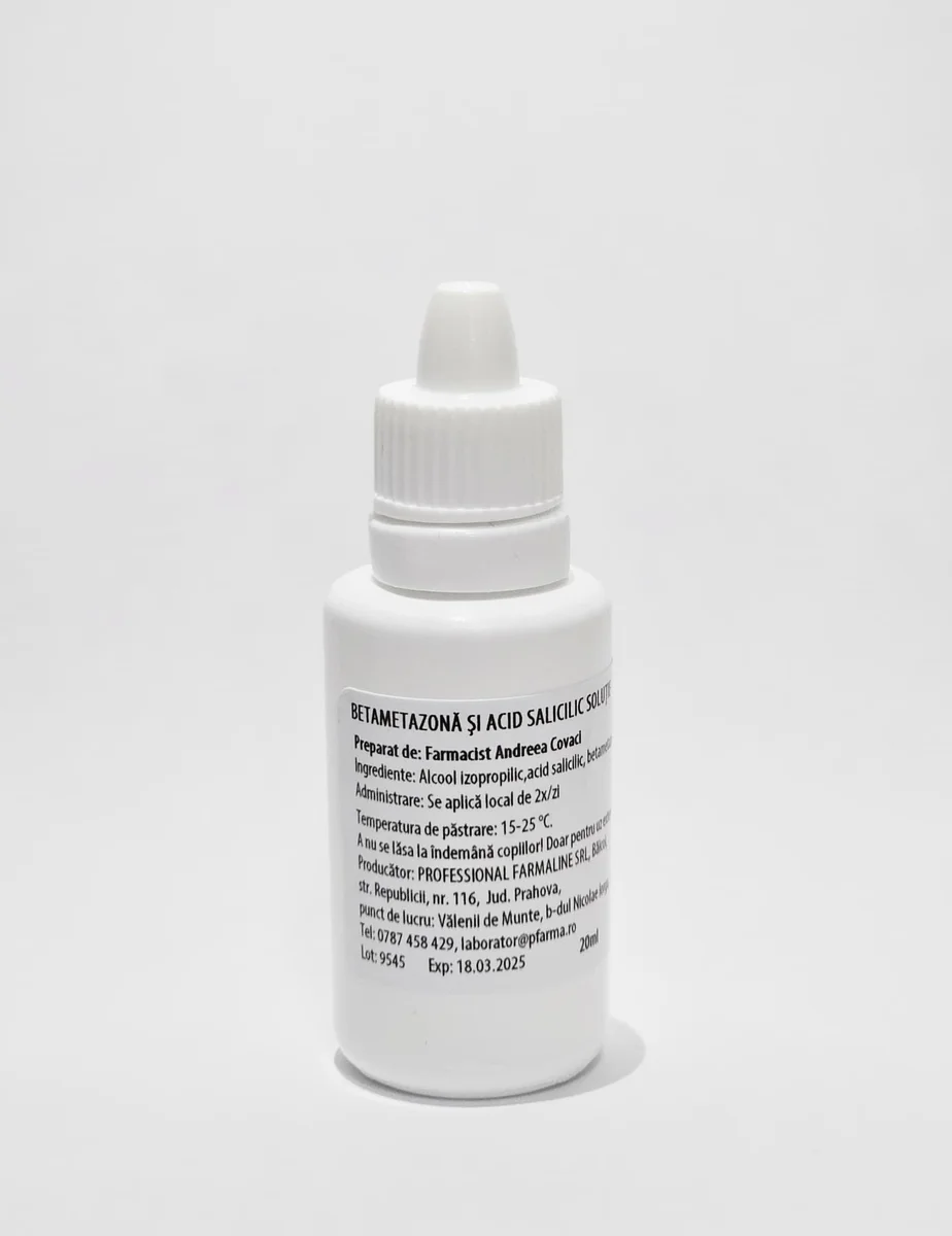Betametazona si acid salicilic solutie 20 ml