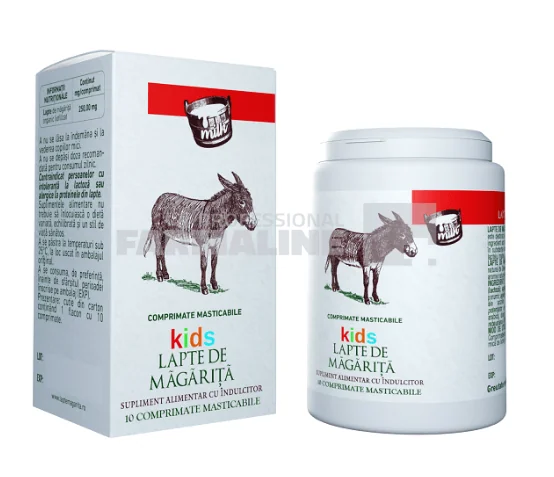 Lapte de magarita pentru copii 10 comprimate