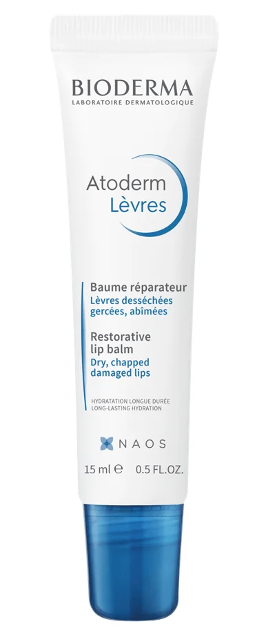 Bioderma Atoderm Balsam pentru buze 15 ml