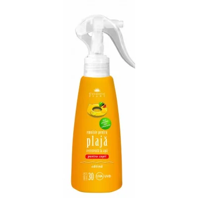 Cosmetic Plant Emulsie plaja rezistenta la apa pentru copii cu ulei de catina SPF30 200 ml