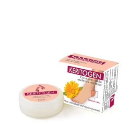 Keritogen Crema emolienta si reparatoare  pentru calcaie 50 g