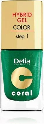 Delia Coral Hybrid Gel Color step 1 Lac unghii 10 11 ml