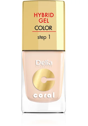 Delia Coral Hybrid Gel Color step 1 Lac unghii 20