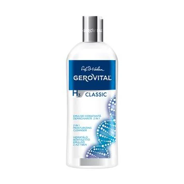 Gerovital H3 Classic Emulsie hidratanta demachianta 2 in 1 200 ml