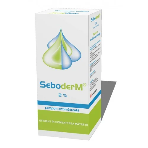 Seboderm Sampon antimatreata 2% 125 ml