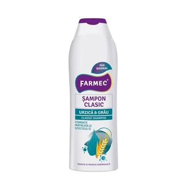 Farmec Sampon Clasic cu Urzica si Grau 400 ml
