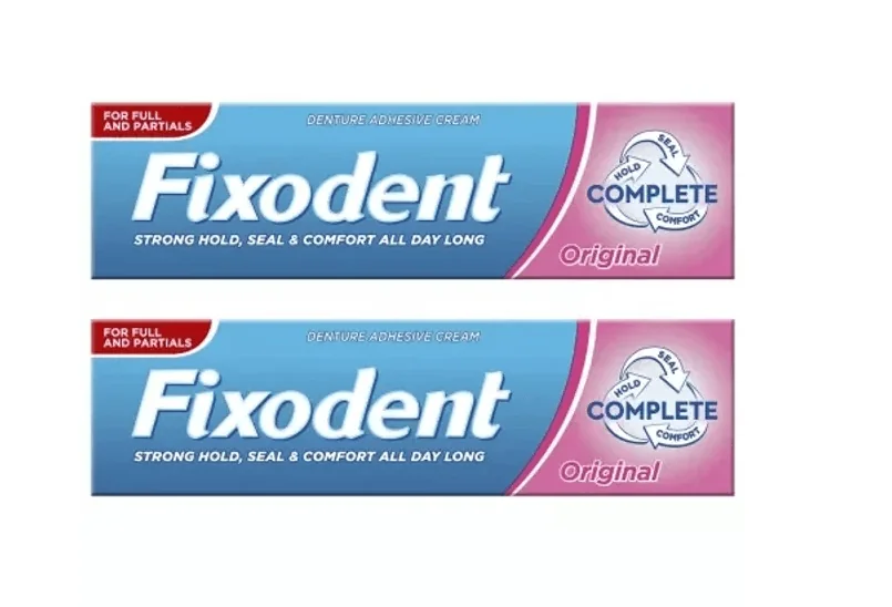 Fixodent Original Crema adeziva 2 x 47g
