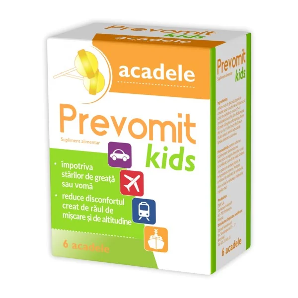 Prevomit Kids Acadele 6 bucati