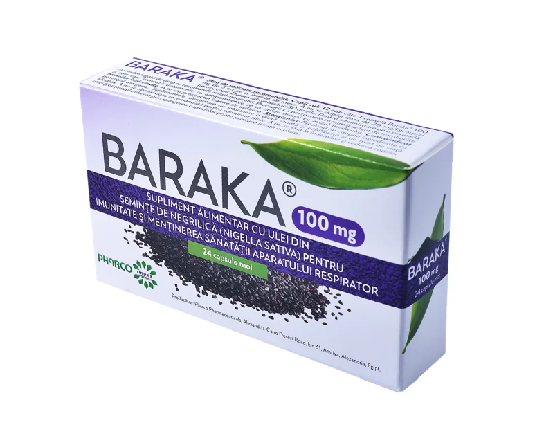 Baraka 100 mg 24 capsule moi