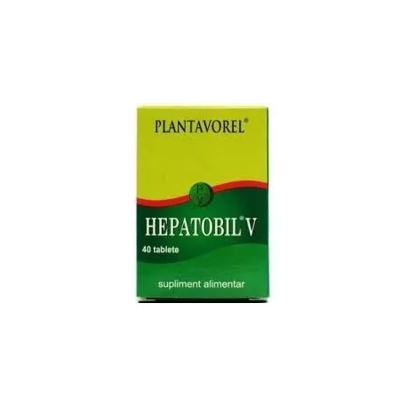 Hepatobil V 40 comprimate